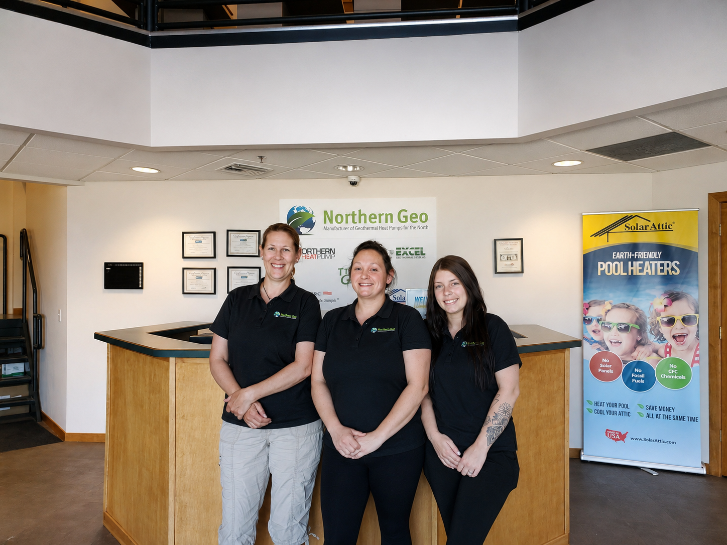 Northern Geo employees at the Appleton Minnesota facility