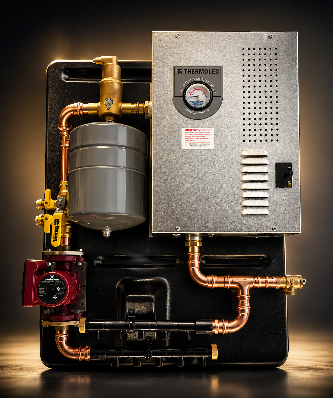 Radiant Made Simple preassembled hydronic radiant heating system